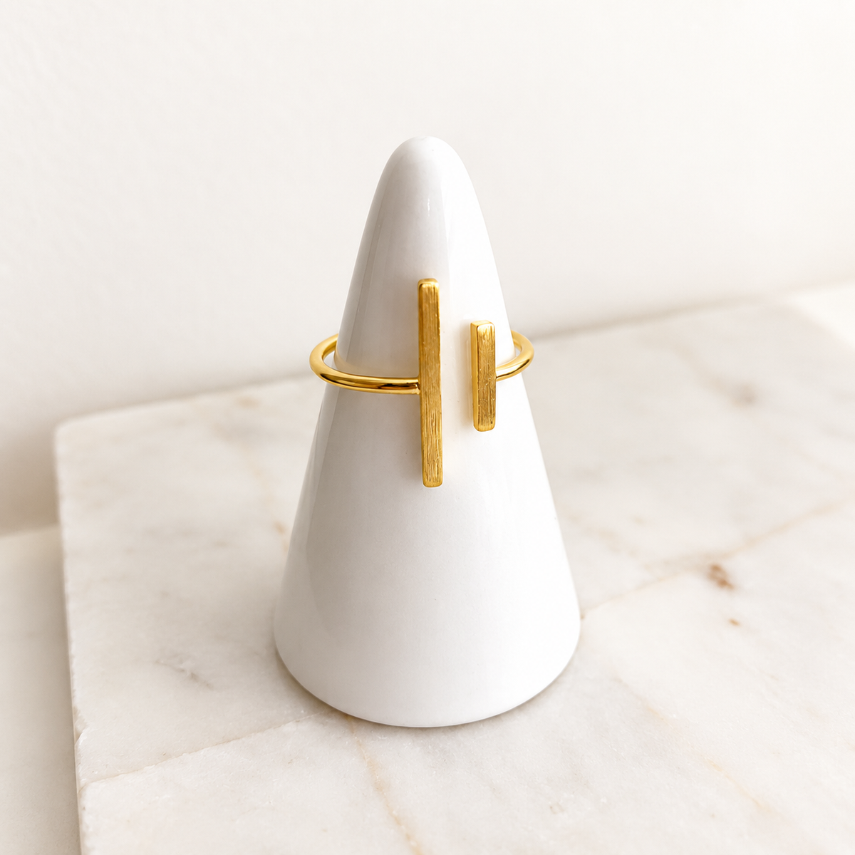 Golden Line Ring
