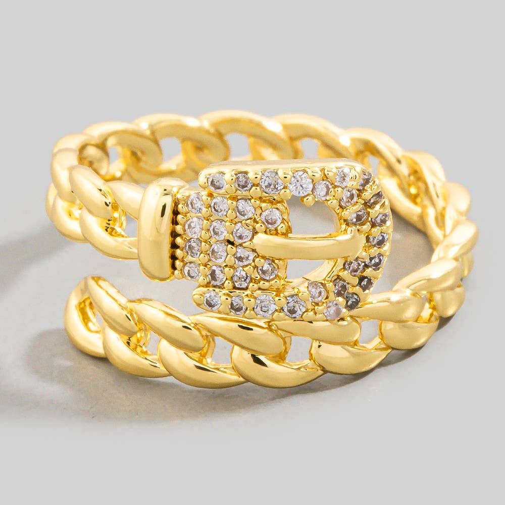 Bague Chaîne Éclat