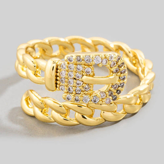 Bague Chaîne Éclat