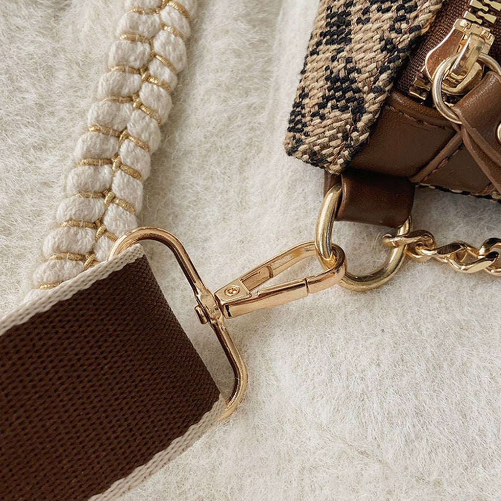 Lune Blanche · Leopard Chain Belt Bag