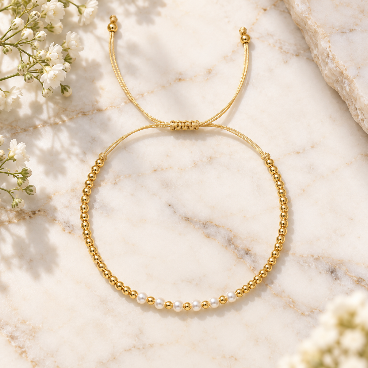Perle Dorée Bracelet