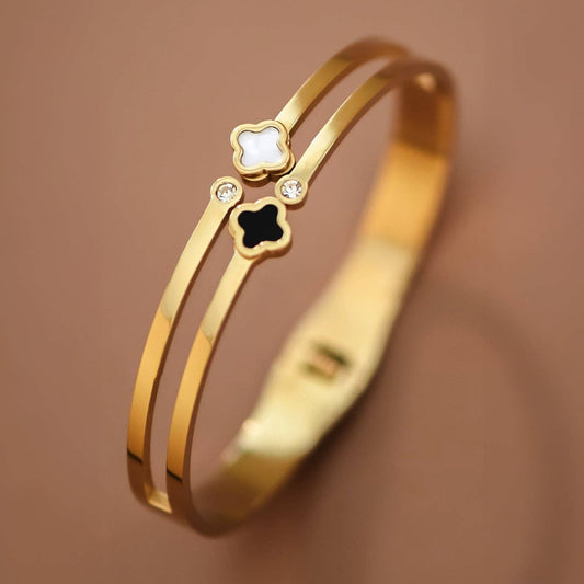 Bracelet Trèfle Élégance