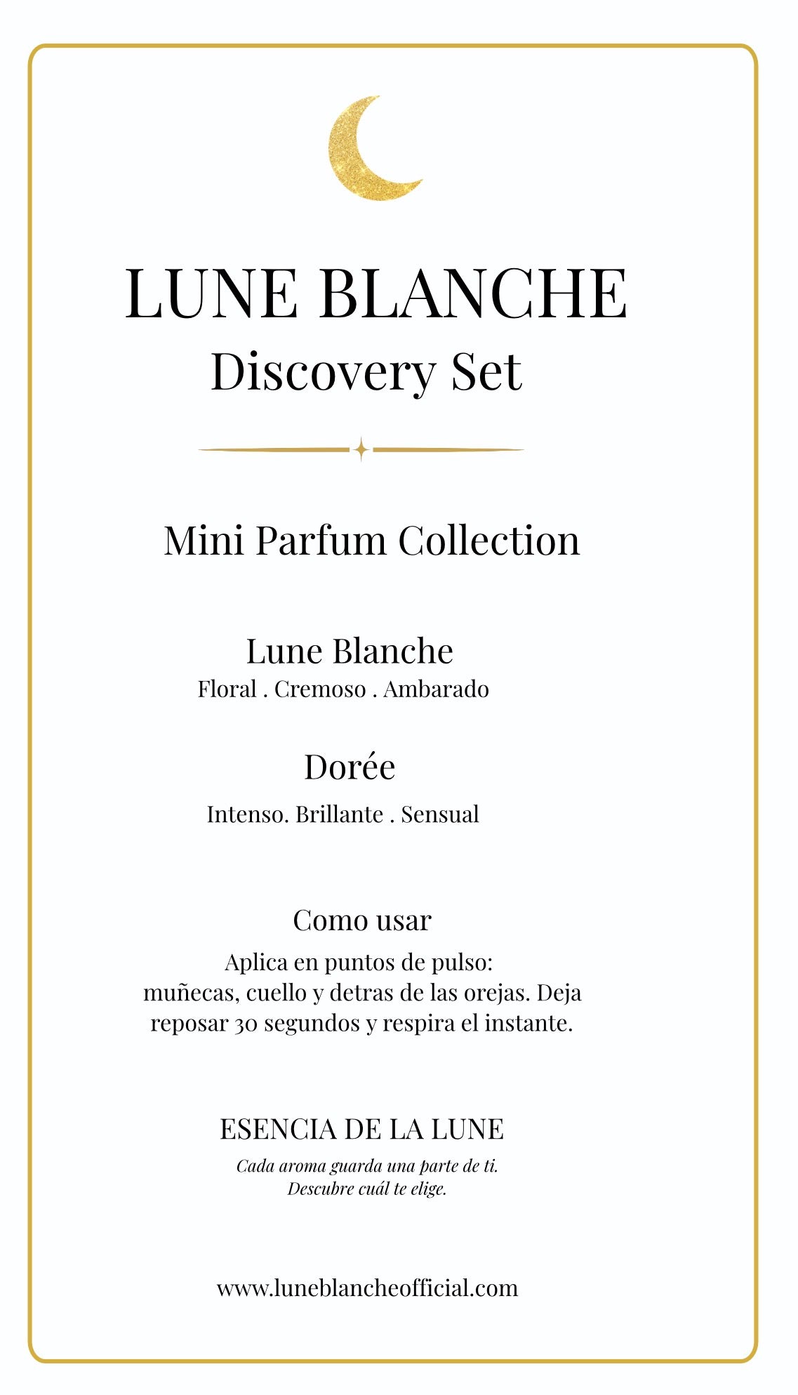 Lune Blanche Découverte Set