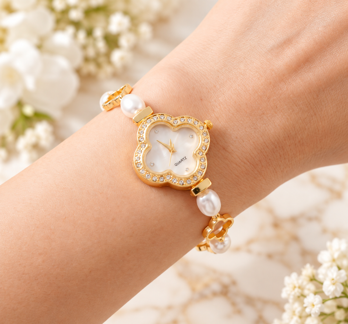 Montre Fleur de Perle