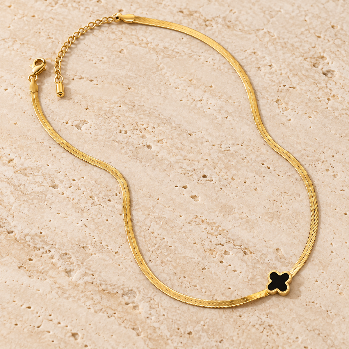 Collier Minuit Doré