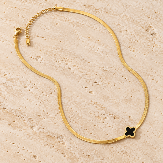 Collier Minuit Doré