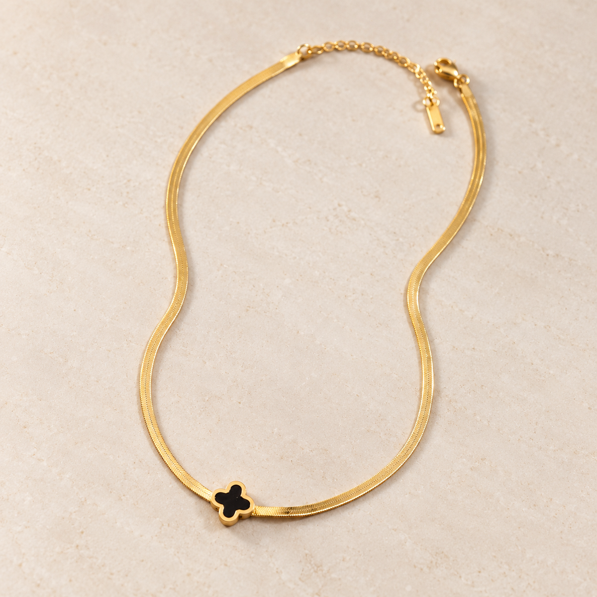 Collier Minuit Doré