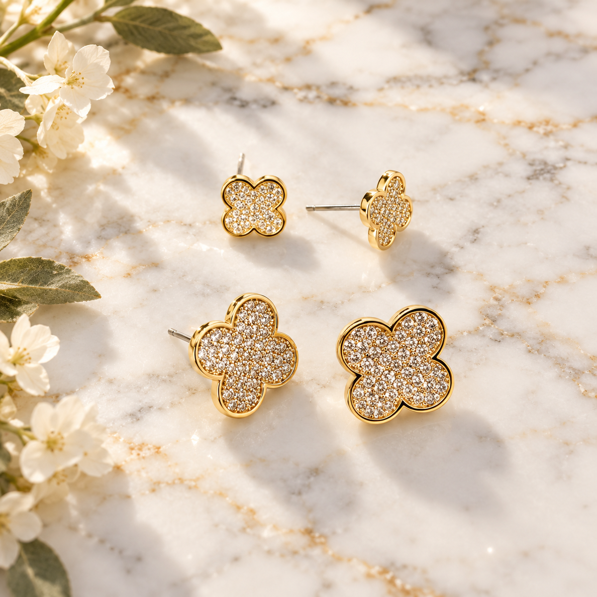 Trèfle Lumière Earrings