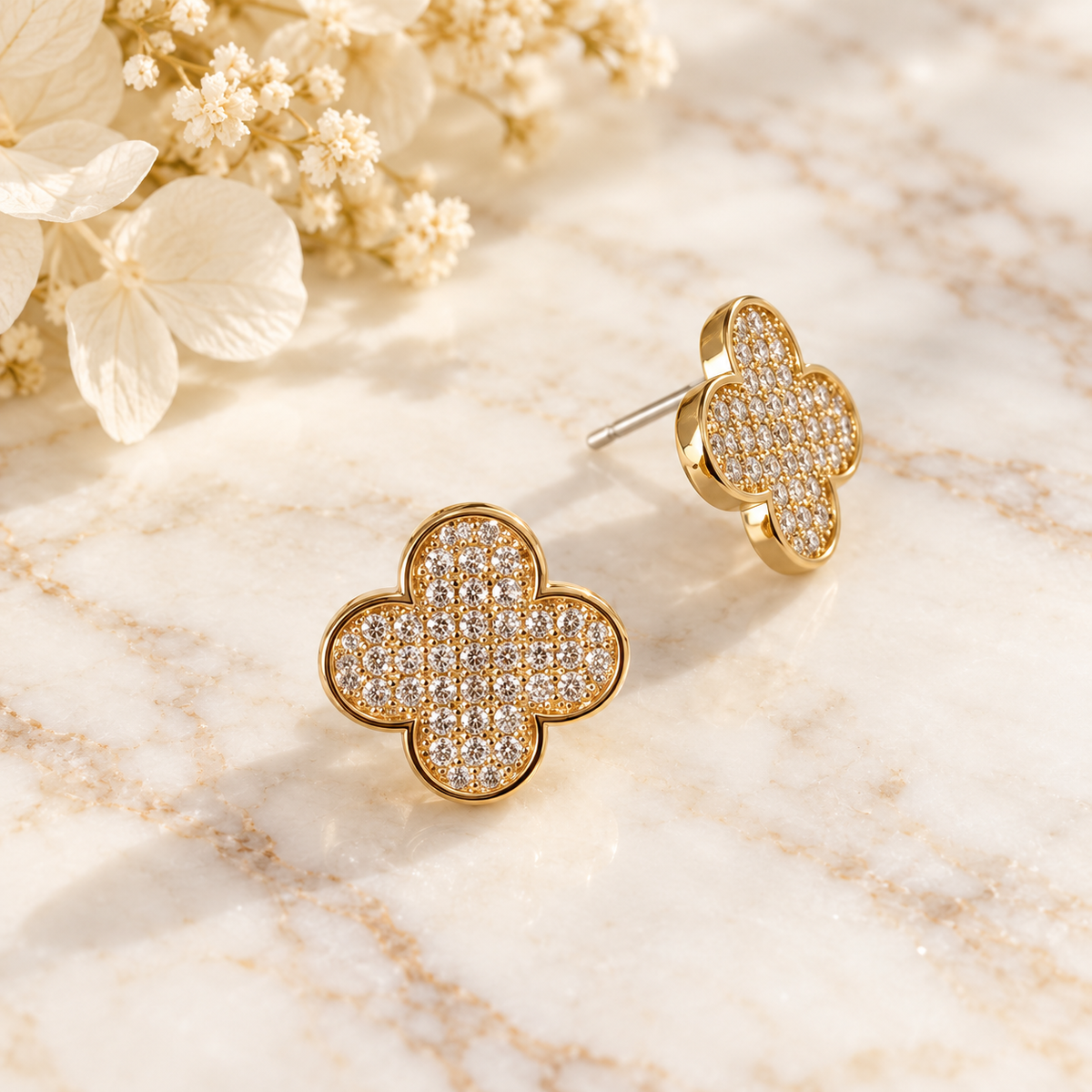 Trèfle Lumière Earrings