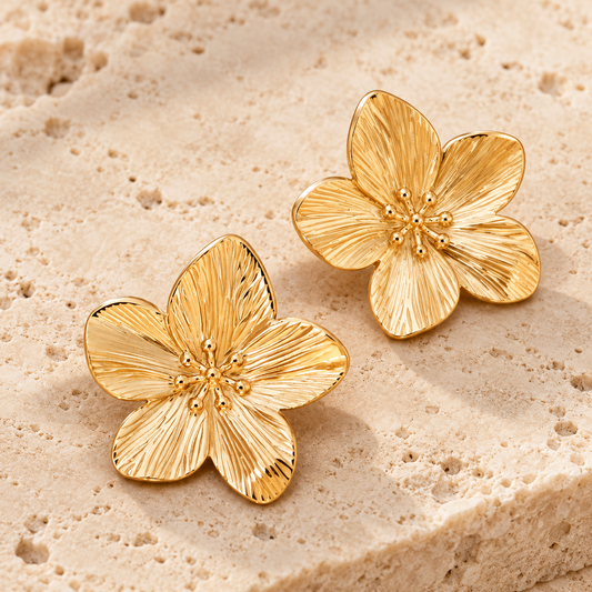 Fleur Dorée Earrings