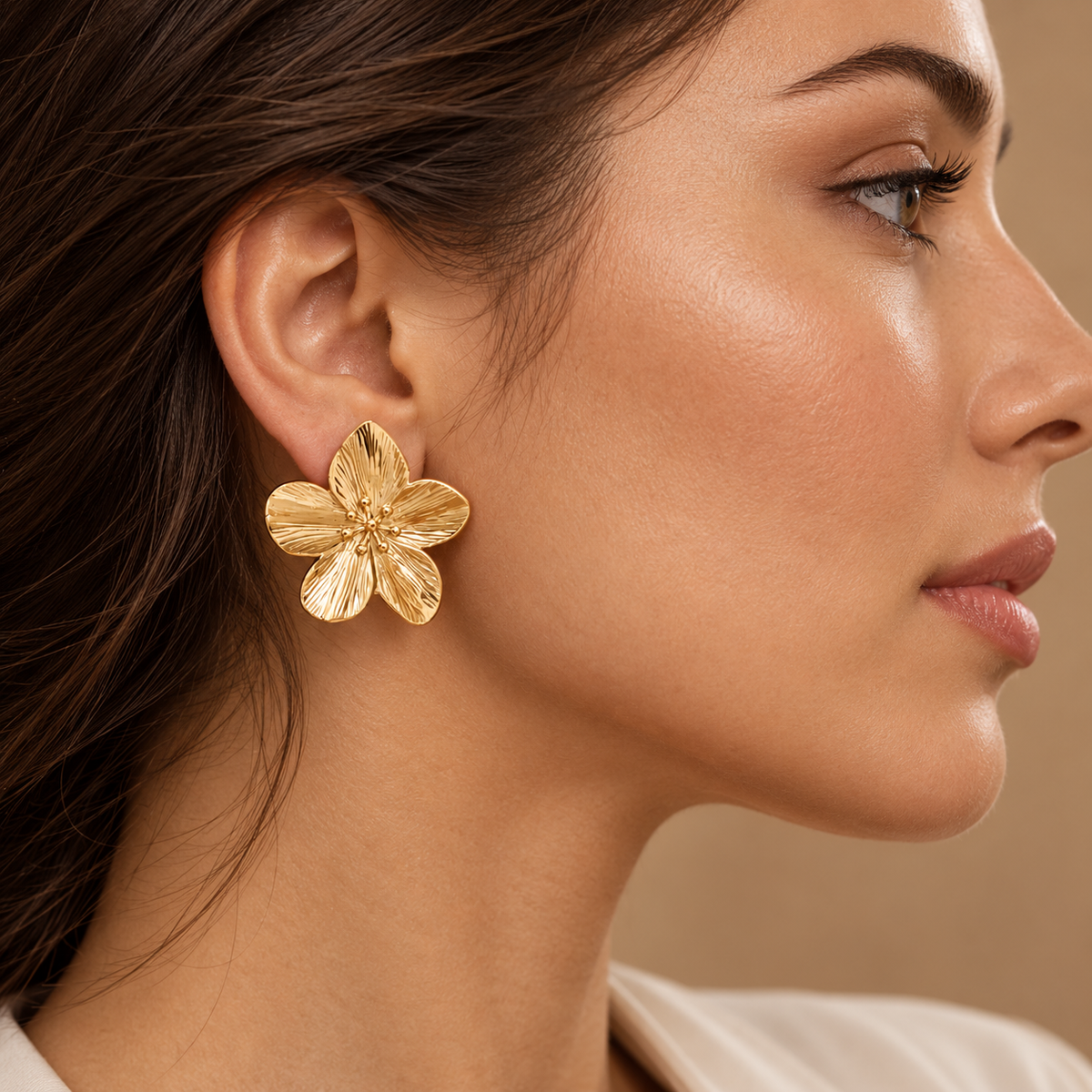 Fleur Dorée Earrings