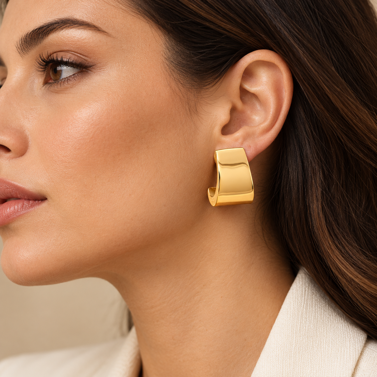 Boucles Horizon Doré
