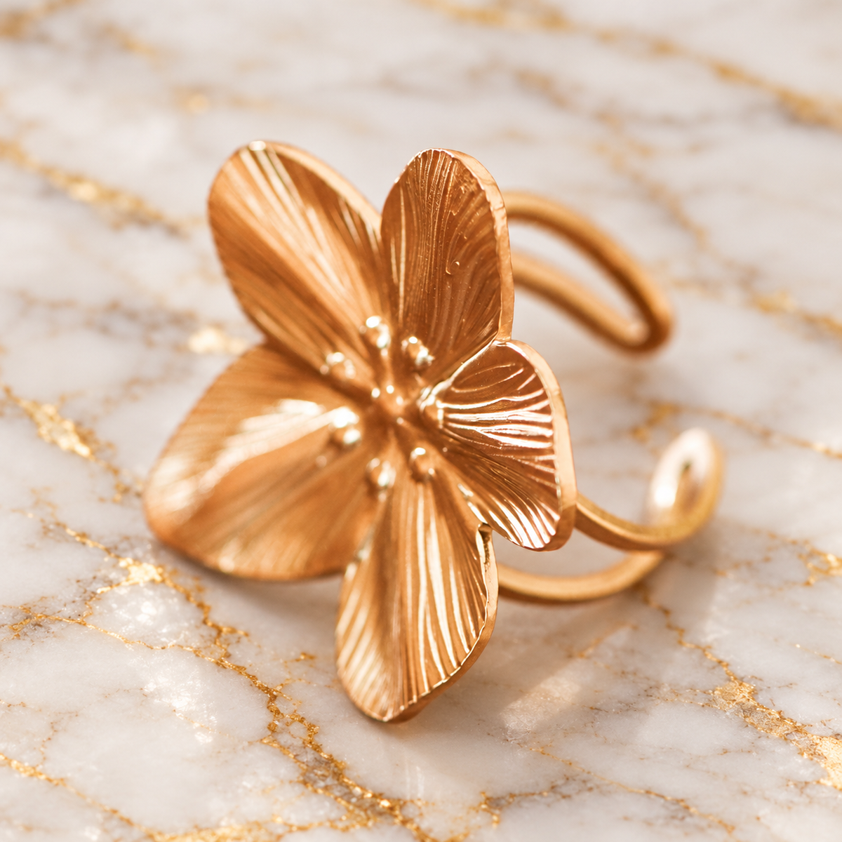Bague Fleur d’Or