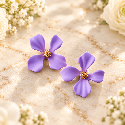 Boucles Violette Éclat