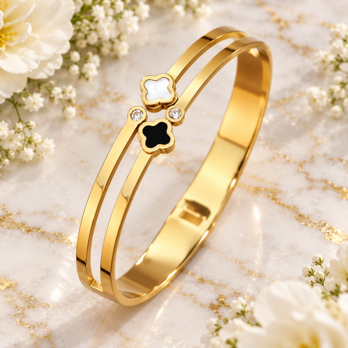 Trèfle Élégance Bracelet