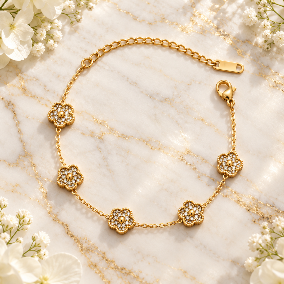 Bracelet Jardin Doré