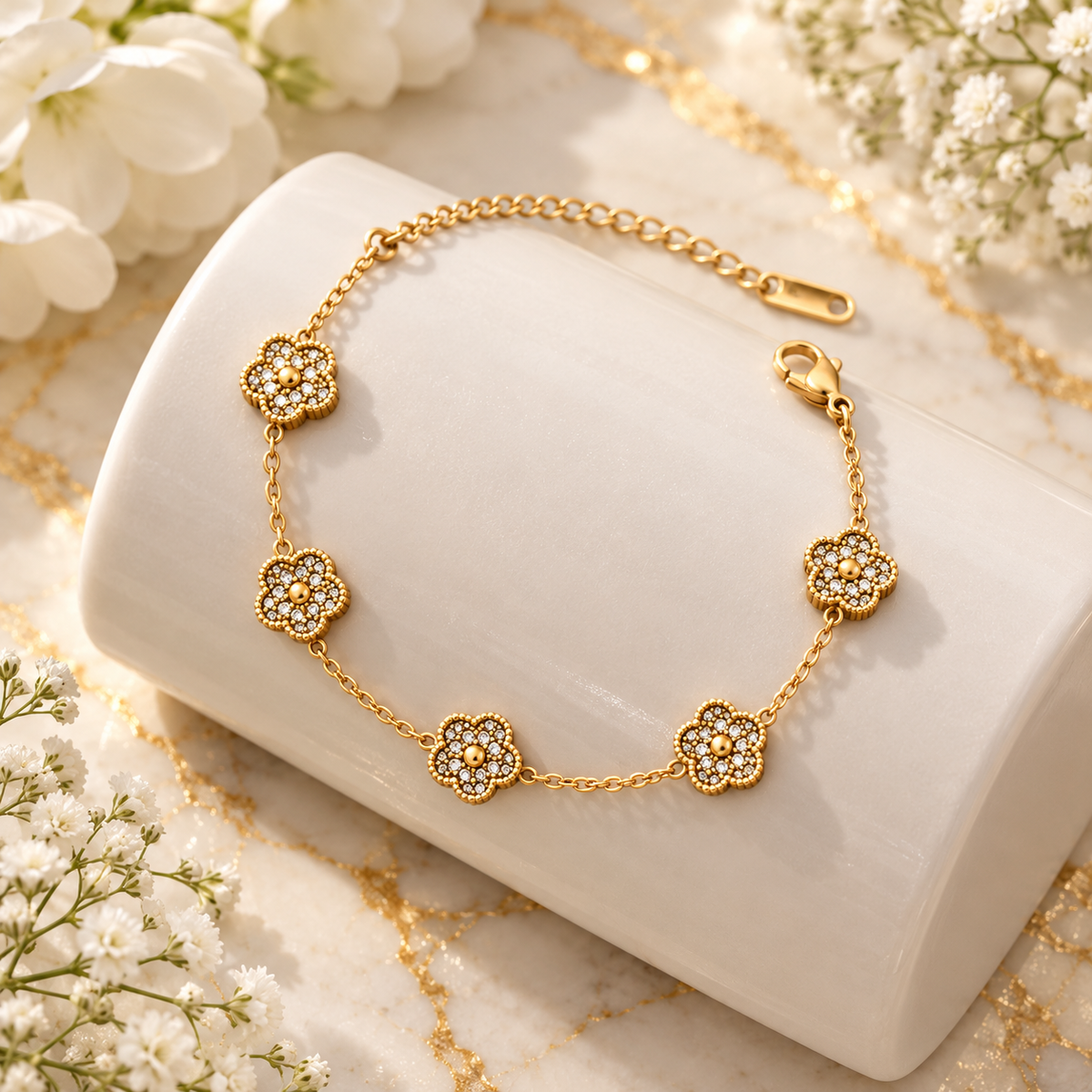Bracelet Jardin Doré