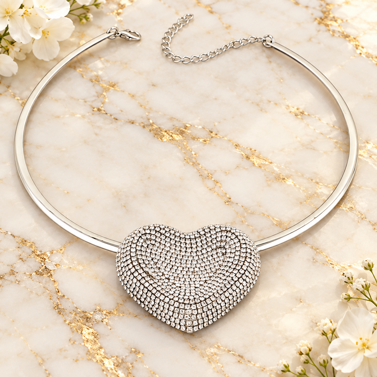 Silver Heart Necklace