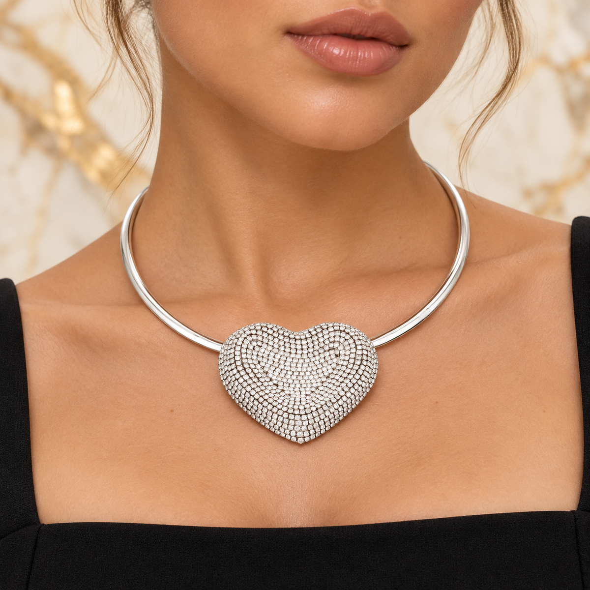 Silver Heart Necklace