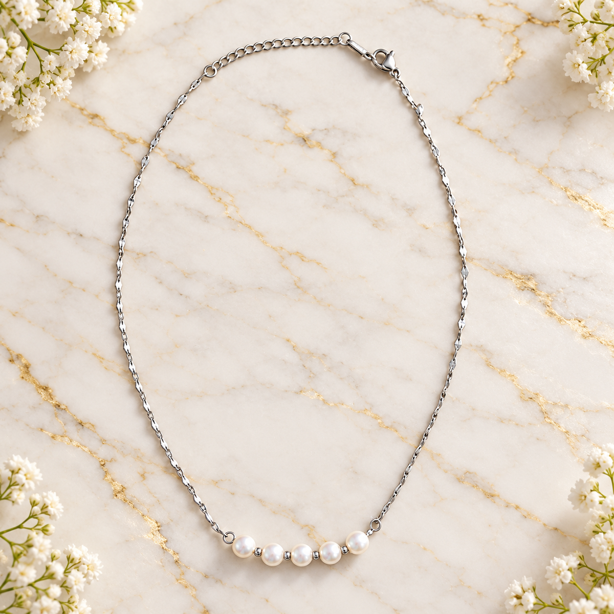 Collier Perles de Lune