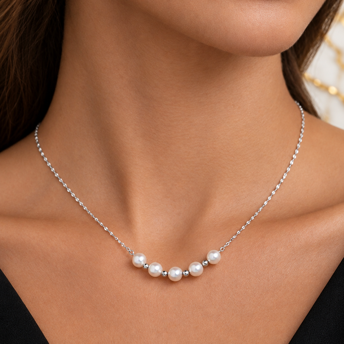 Collier Perles de Lune