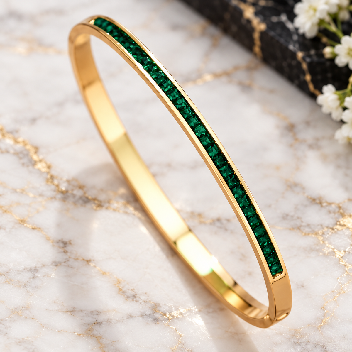 Émeraude Bangle