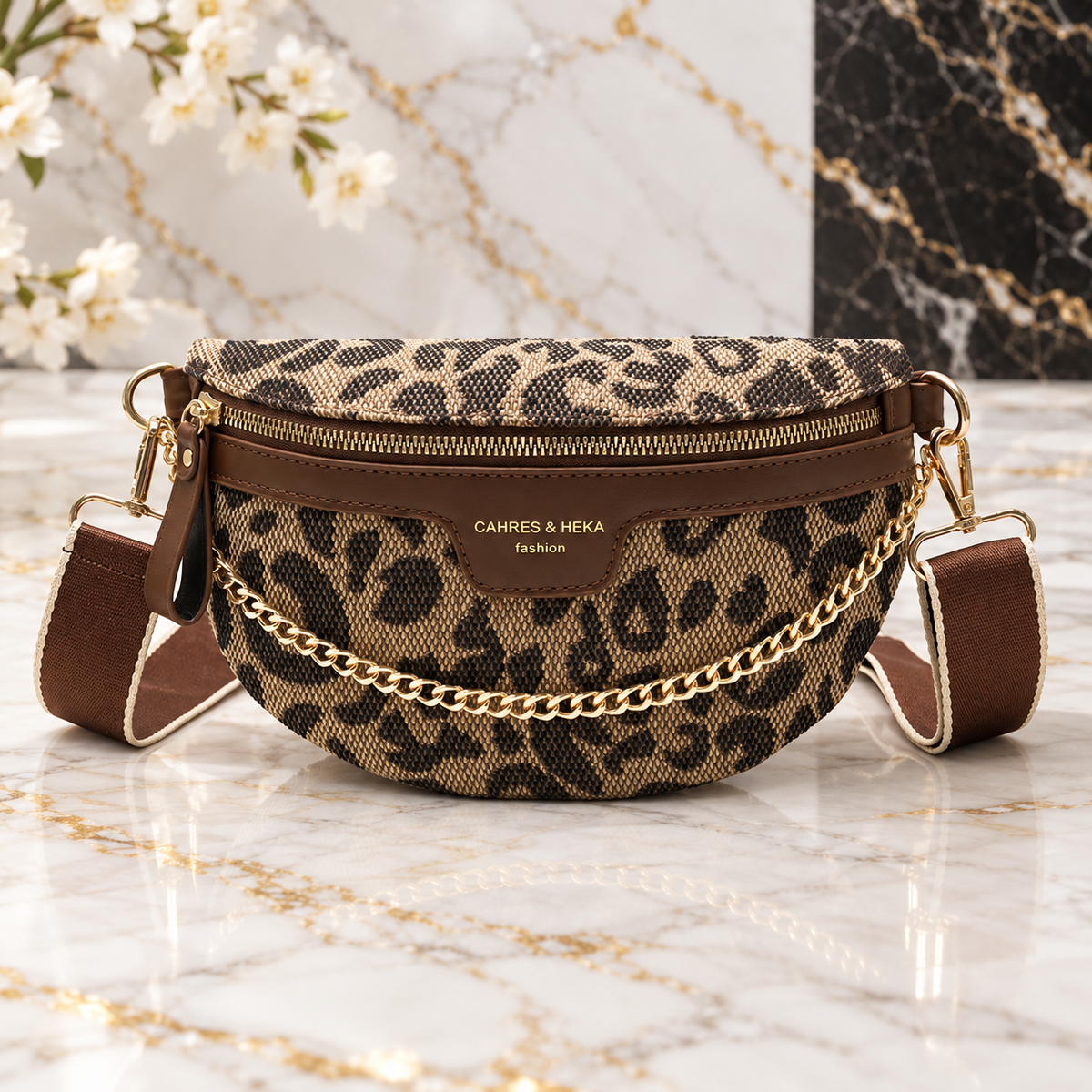 Leopard Élan Belt Bag