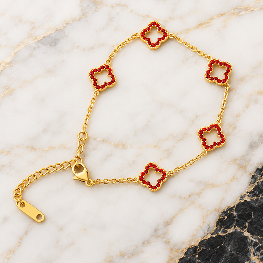Red Clover Bracelet