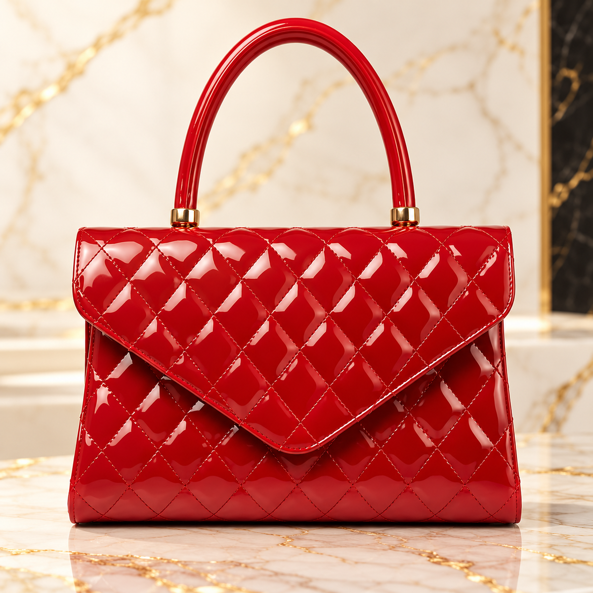 Red Éclat Bag