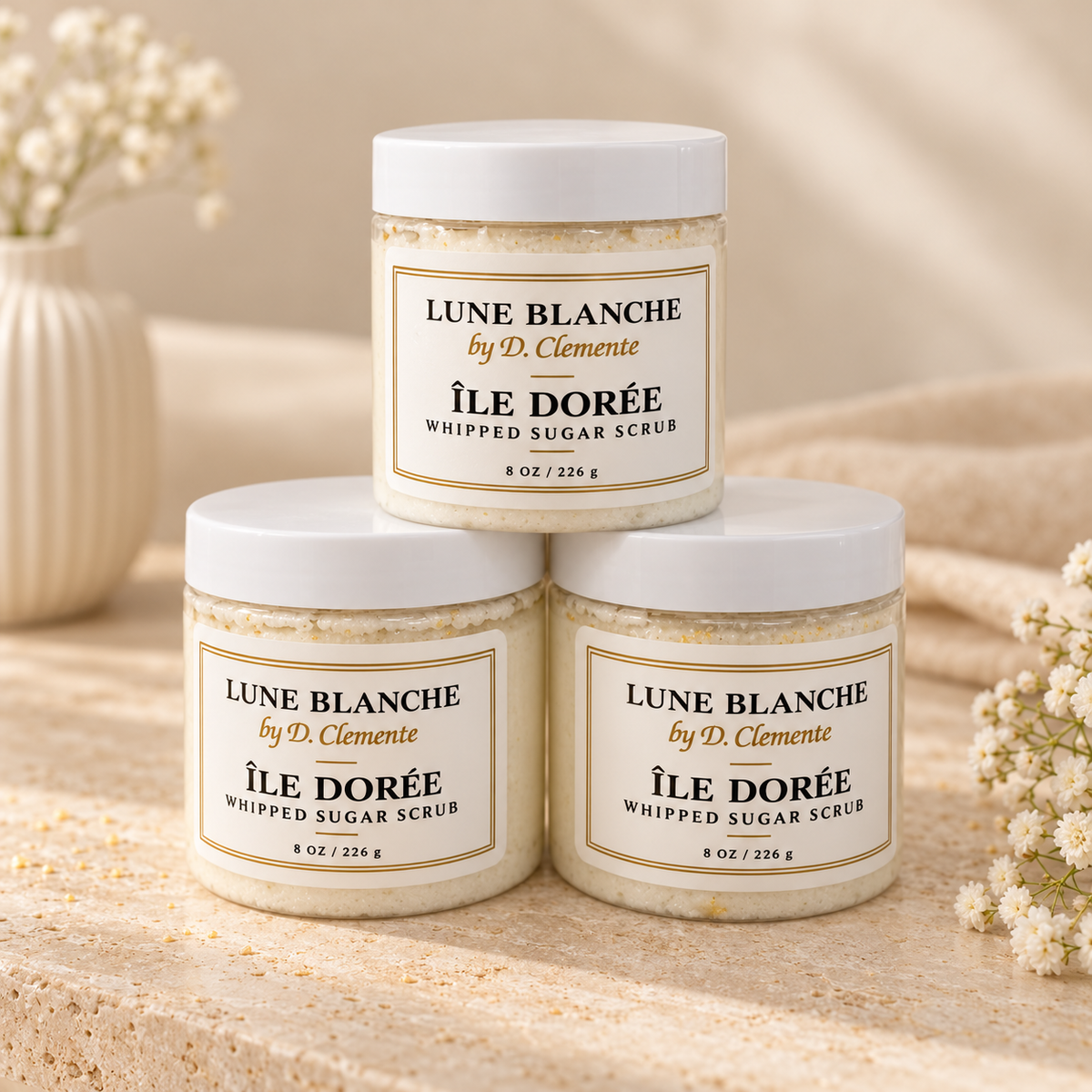 Île Dorée Whipped Sugar Scrub