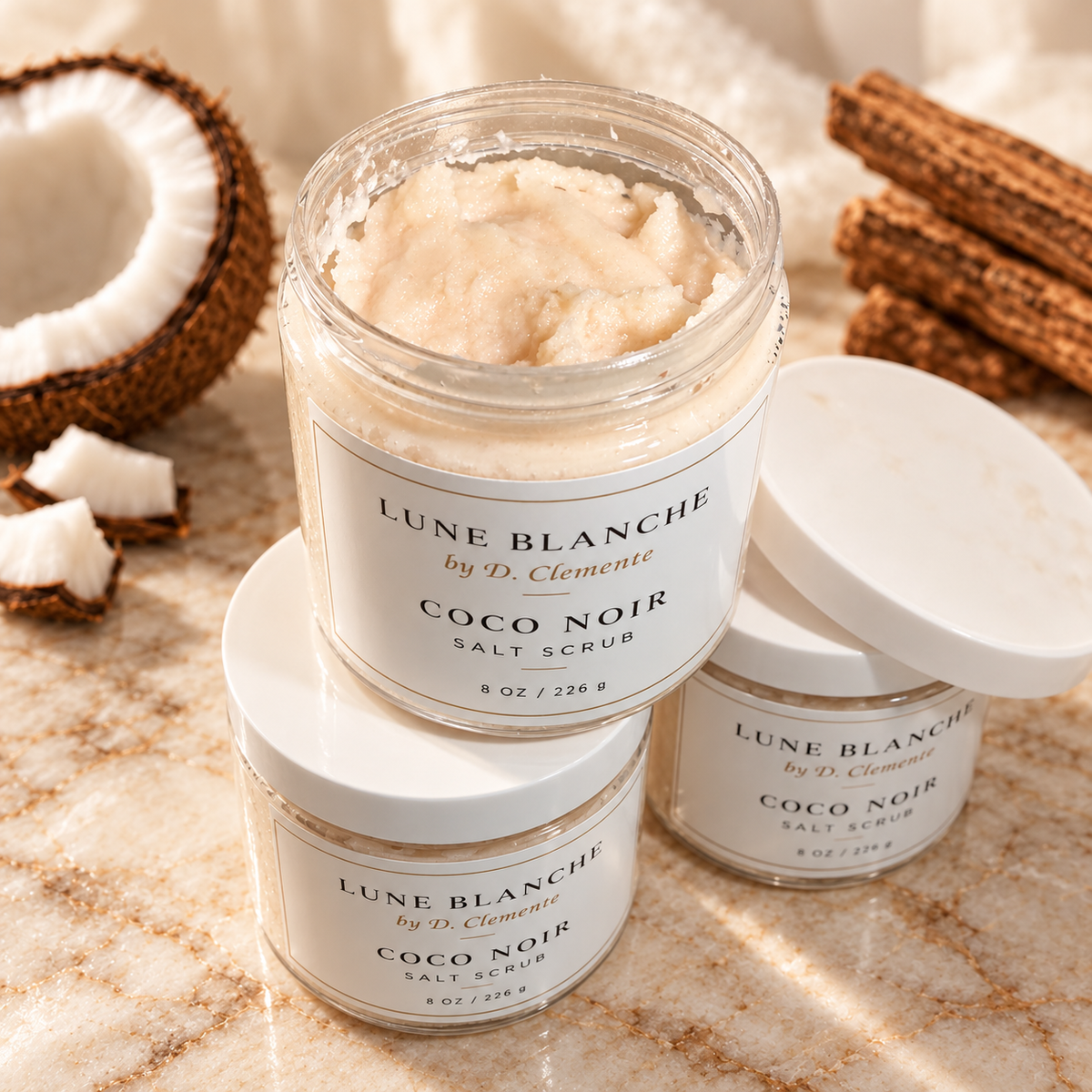 Coco Noir Salt Scrub