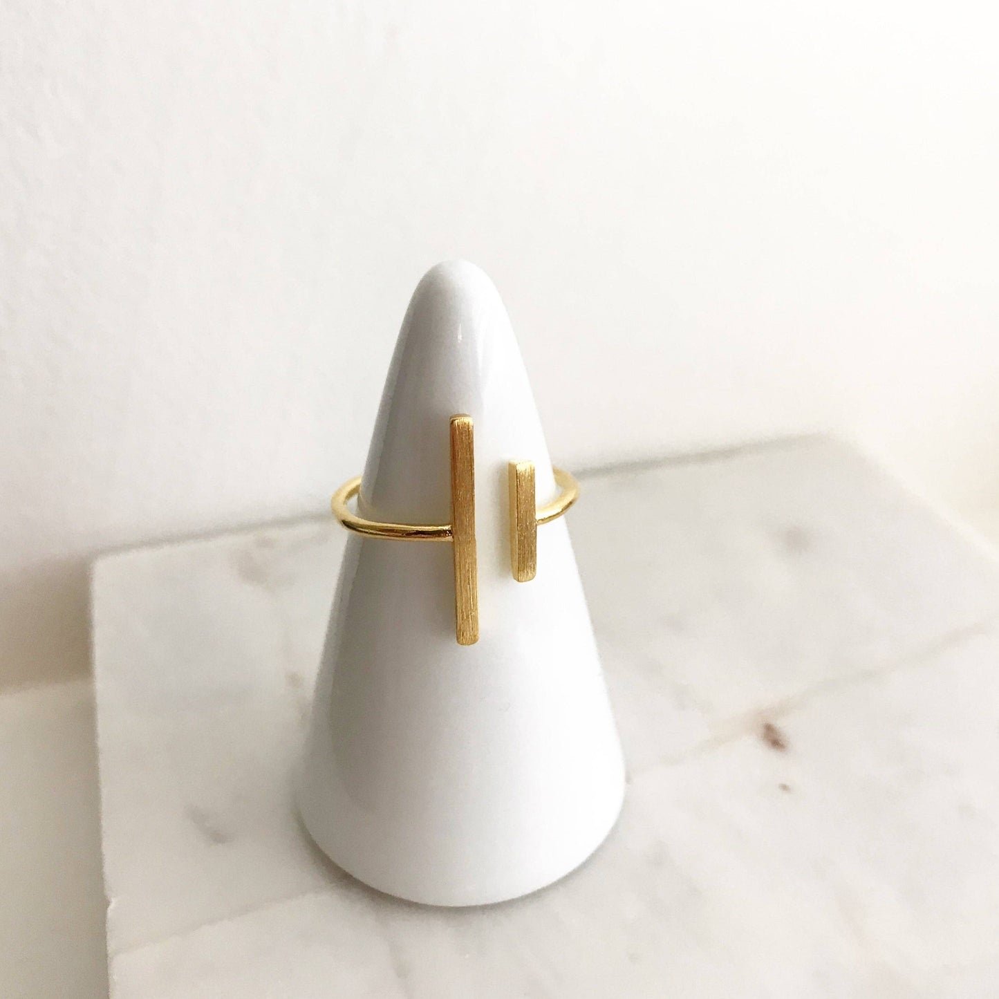 Bague Ligne Dorée