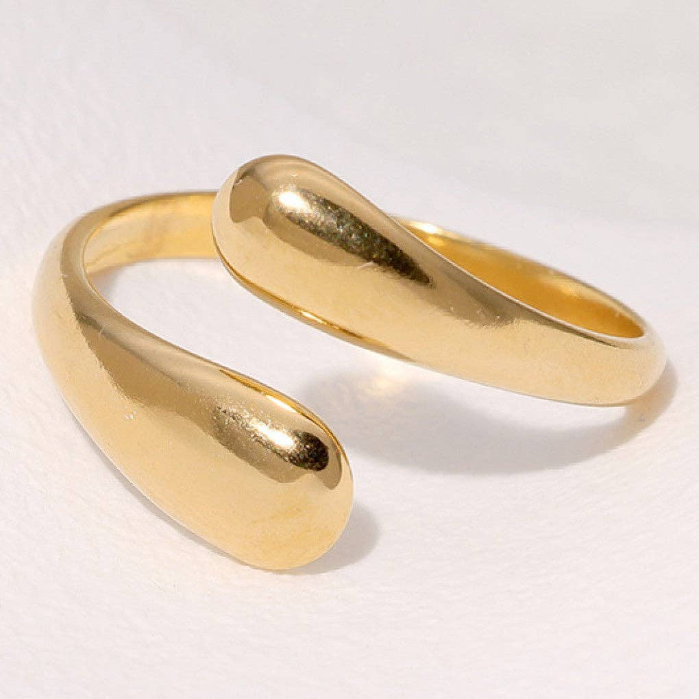 Bague Goutte Dorée