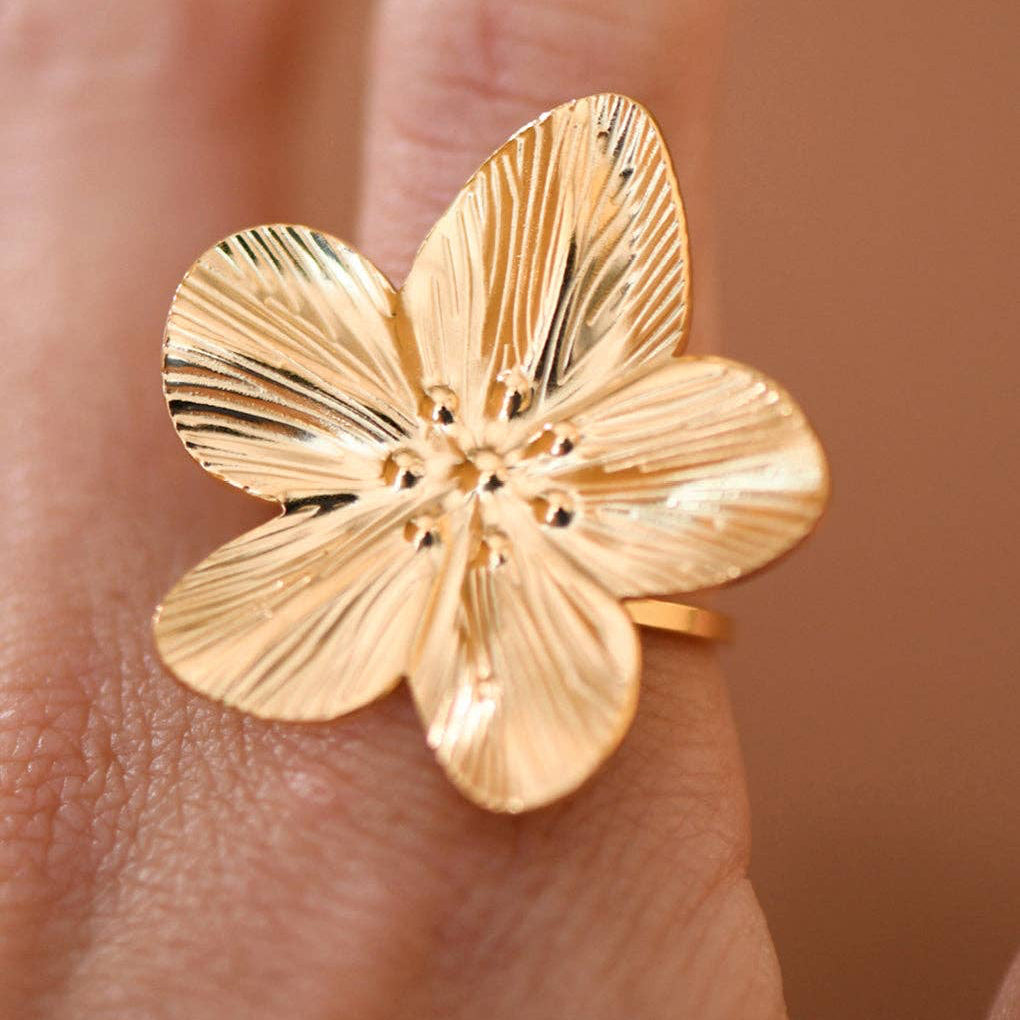 Bague Fleur d’Or
